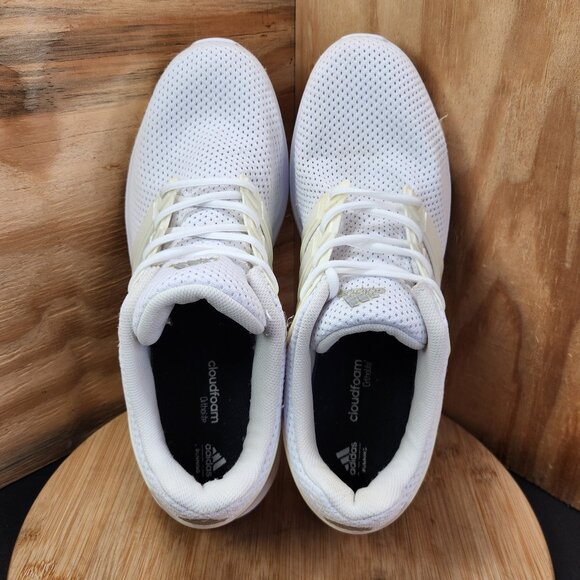 Adidas Energy Cloud WTC Mens White Running Shoes Sneakers Size 13